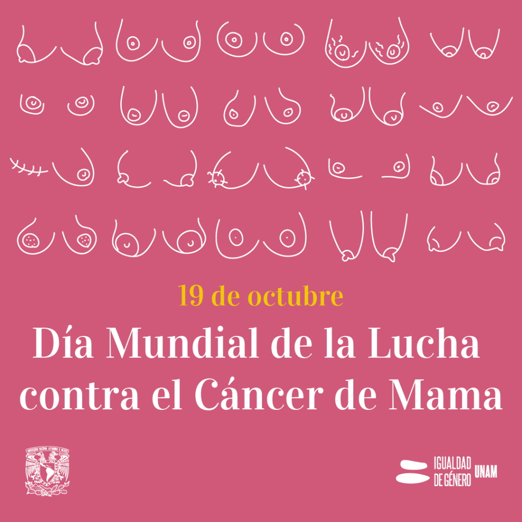 19 octubre Cáncer Mama UNAM CIGU