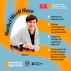 Ingenieras Maribel Miceli CIGU UNAM