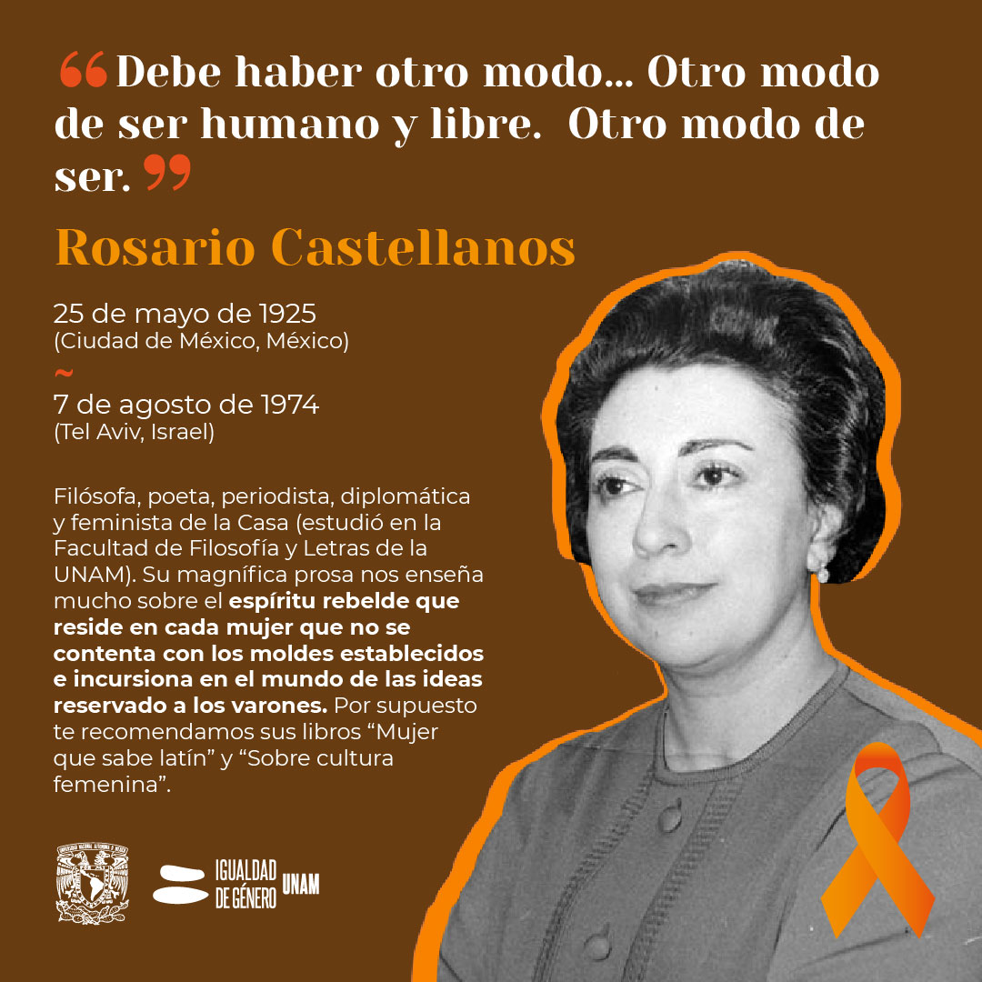 Rosario Castellanos UNAM CIGU